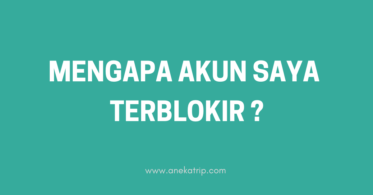 Akun terblokir