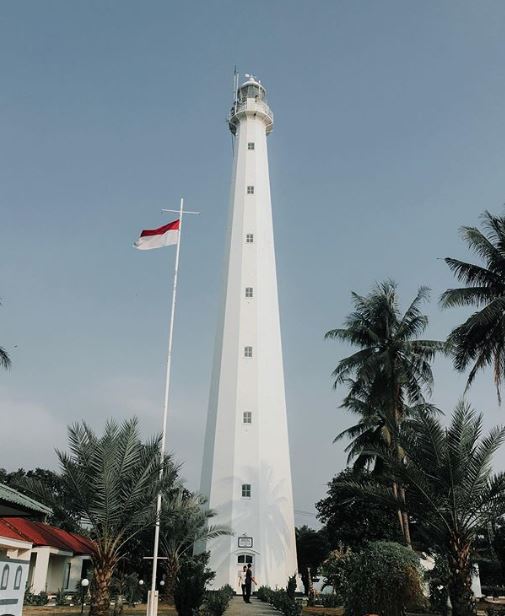 Mercusuar di pantai Anyer